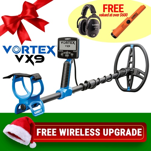 Vortex VX9 Metal Detector with FREE Wireless Upgrade